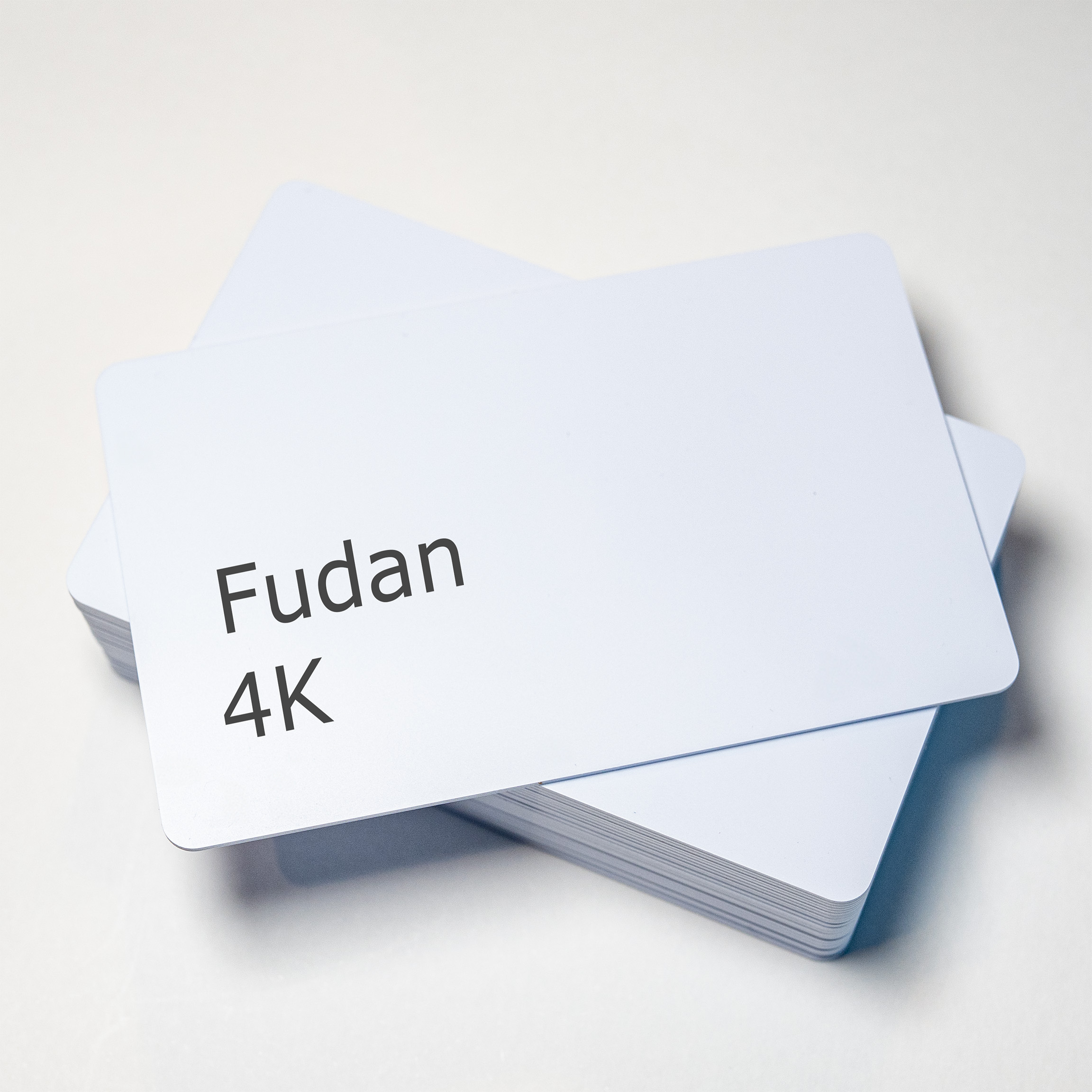 FNP-22 Fudan 4K Blank White RFID Cards - Image 1