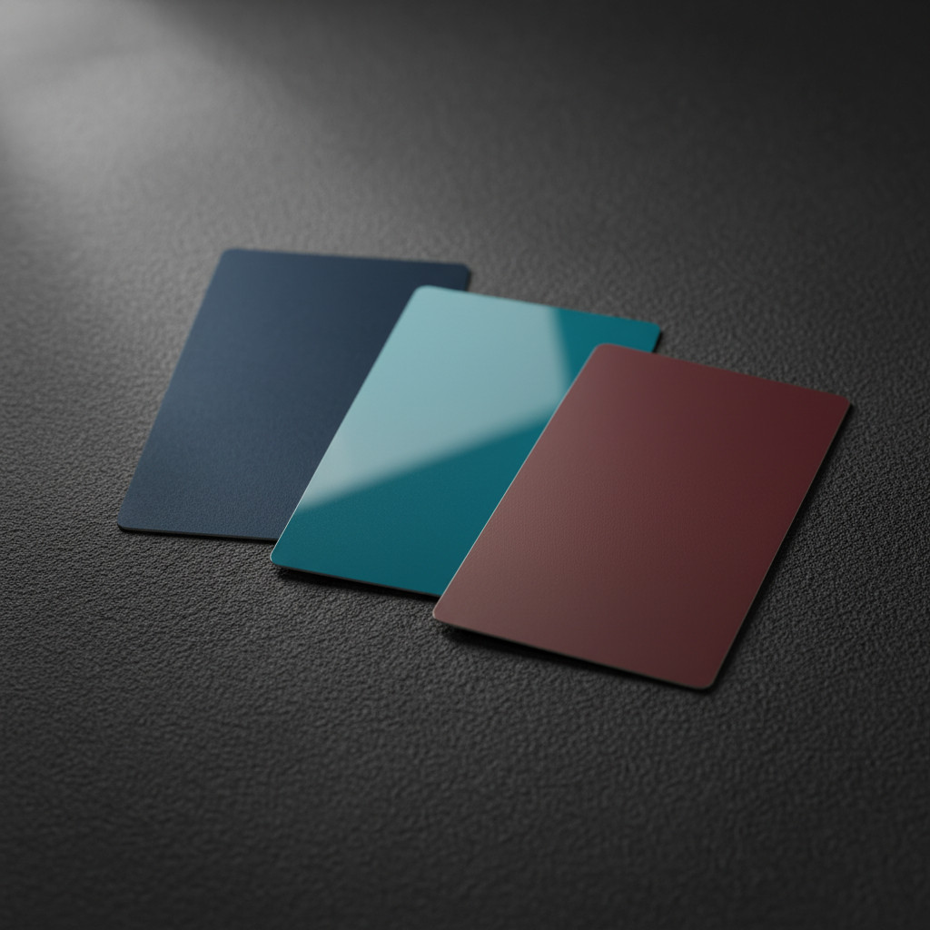 Premium gift cards with matte, glossy, and satin finishes