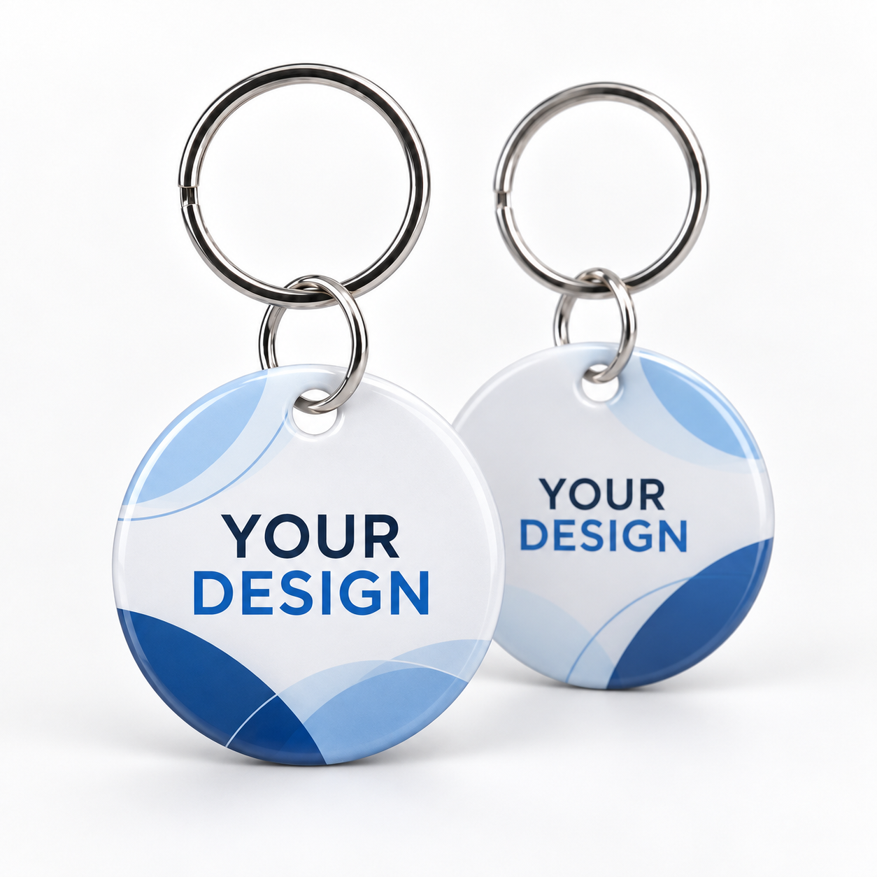 Epoxy Key fob Custom Printed RFID Key Fob – Hard PVC Epoxy - Image 1