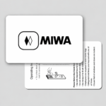MIWA Contactless RFID Key Cards